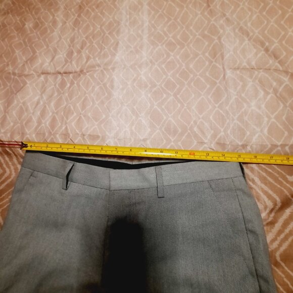 Express Light Gray Women's Trousers [Altered Inseam] - Picture 14 of 17